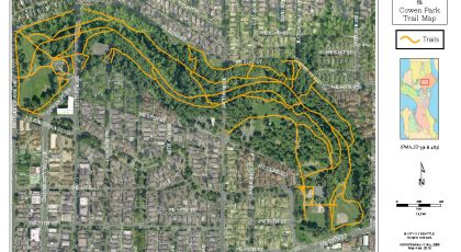 Ravenna & Cowen Park Trail Map